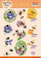 Jeanine's Art Humming Bees 3D Knipvel CD11673